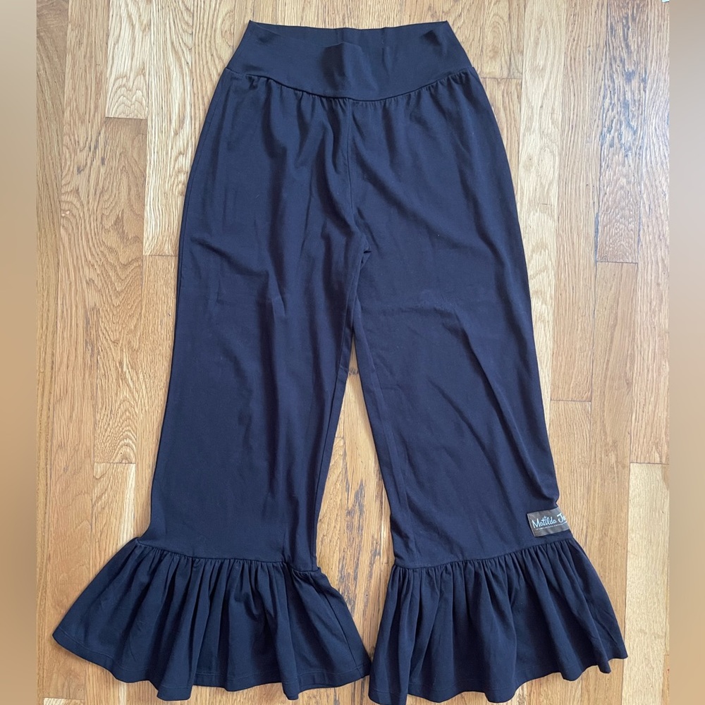 Matilda Jane Black ruffle pants